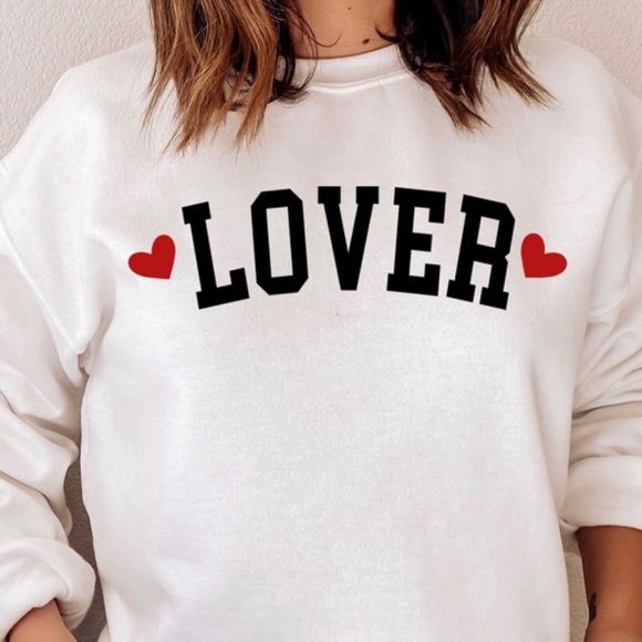 Tops - Wear Our “Lover” Tee Shirt For Valentines Day And Set The Vibe For The Night